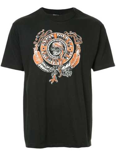 Fake Alpha Vintage 1980s skull print T-shirt - Bla