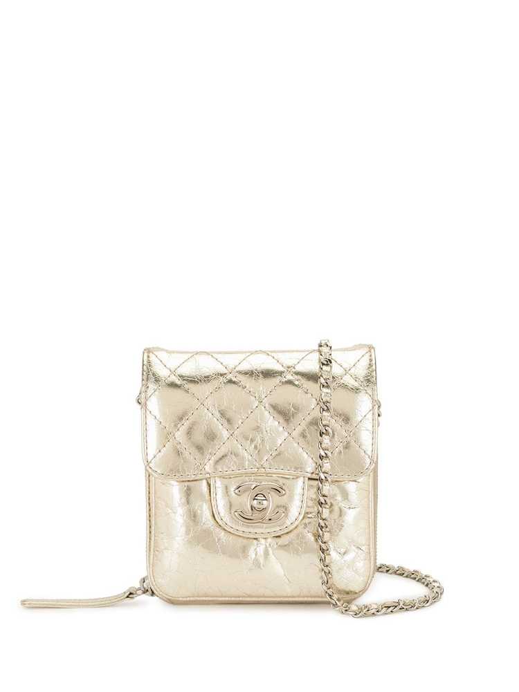 CHANEL Pre-Owned 2012-2013 diamond quilted CC cro… - image 1