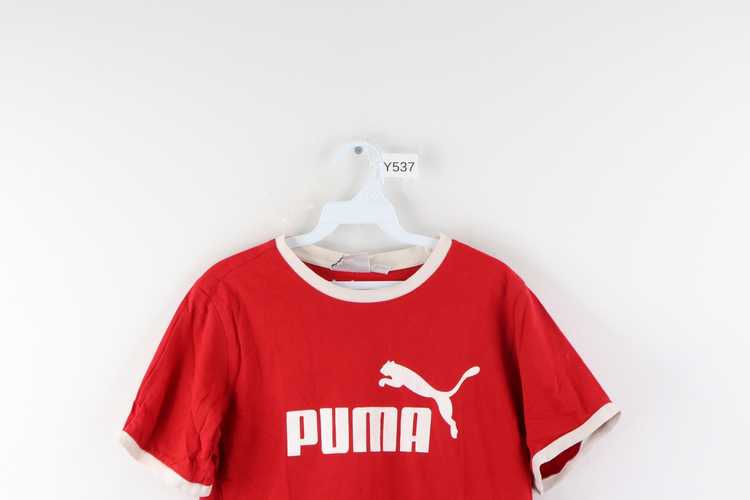 Puma × Vintage Vintage 90s Puma Spell Out Distres… - image 2