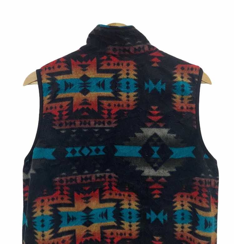 Aztech Mountain × Navajo × Vintage Vtg Vest Rever… - image 9