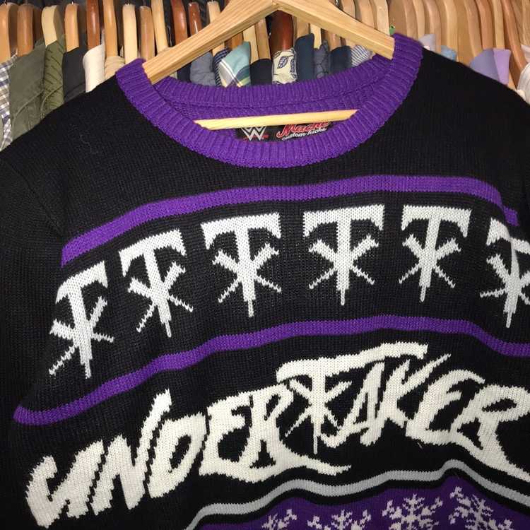 Wwe × Wwf Undertaker WWE Knit Sweater - image 2