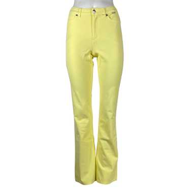 Escada Trousers Cotton in Yellow - image 1