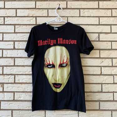 Marilyn Manson × Rock Tees × Vintage Vintage MARI… - image 1