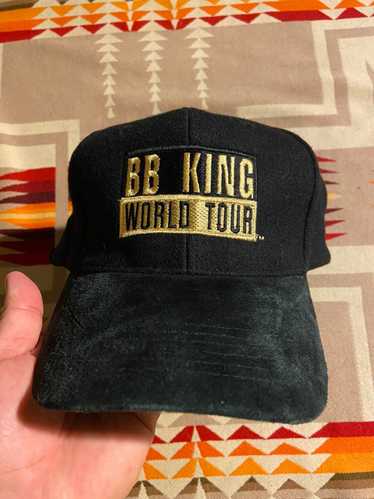 Vintage Wool and suede B.B. king world tour hat