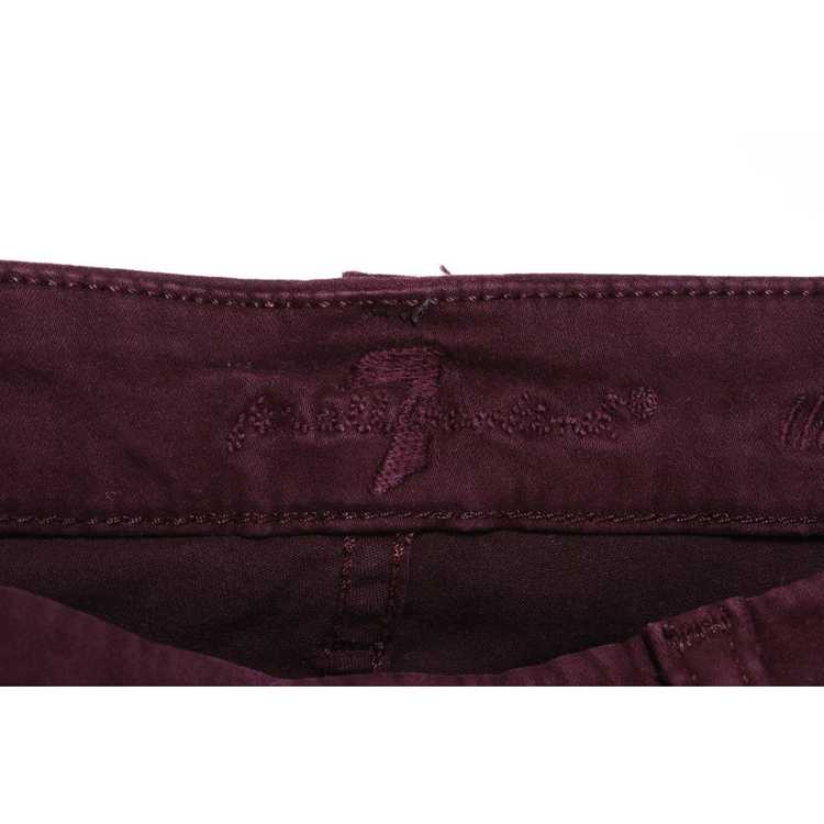 7 For All Mankind Trousers in Bordeaux - image 4