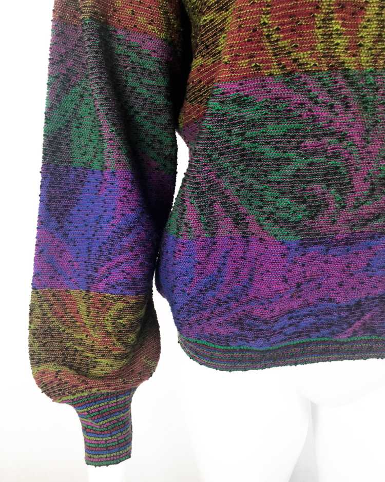 Missoni 1980s Knit Sweater - image 6