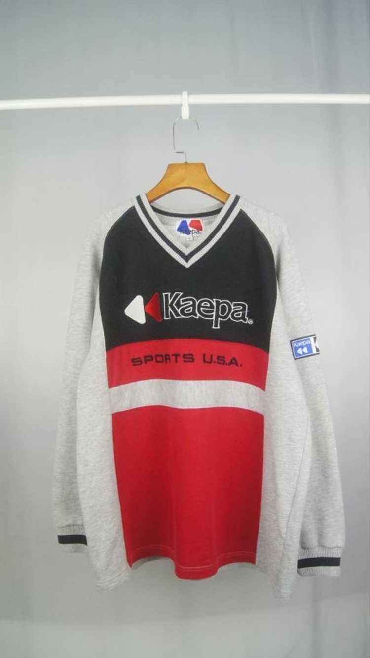 Kappa Streetwear Kaepa Sports Usa Colourblock Sweat Gem