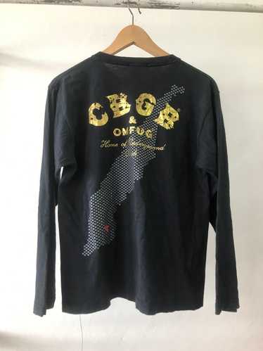Rock T Shirt × Streetwear CBGB LONG SLEEVE SHIRT - image 1