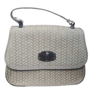 Borso in Pelle Braided Leather Handbag - image 1