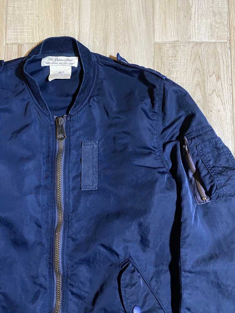 Remi Relief Remi Relief Indigo Dyed MA-1 Bomber J… - image 2