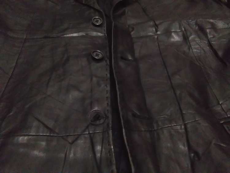 Genuine Leather × Versace Versace Classic Black O… - image 6