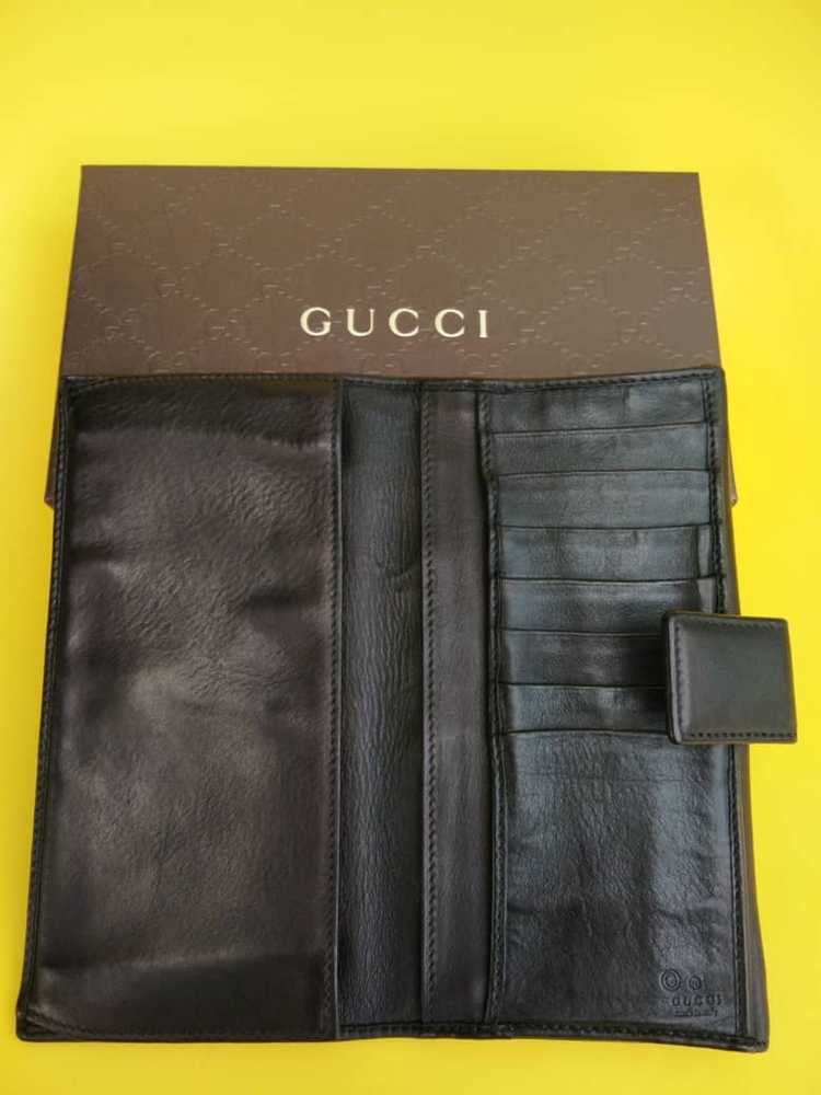 Gucci Authentic Gucci Double Snap Long Wallet - image 5