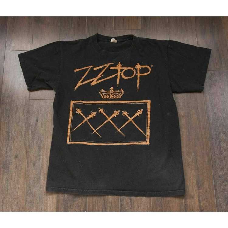Anvil × Band Tees × Rock T Shirt ZZ Top T Shirt 2… - image 1