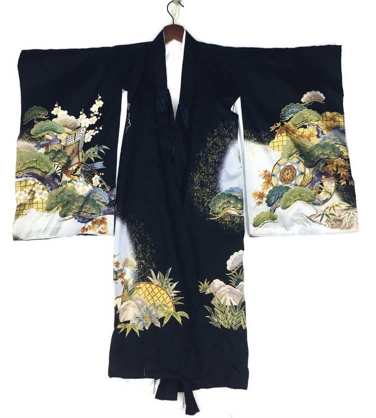 Japanese Brand Rare Design Japanese Vintage Kimono - image 2