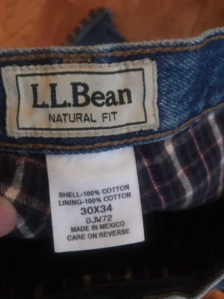 L.L. Bean × Vintage Vintage LL bean natural fit d… - image 3