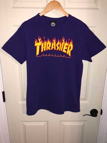 Blue and yellow outlet thrasher shirt