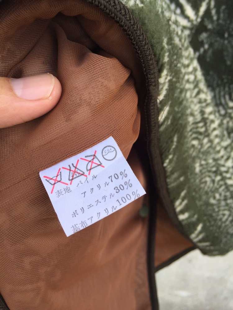 Japanese Brand Marie Claire Fleece Jacket size la… - image 5