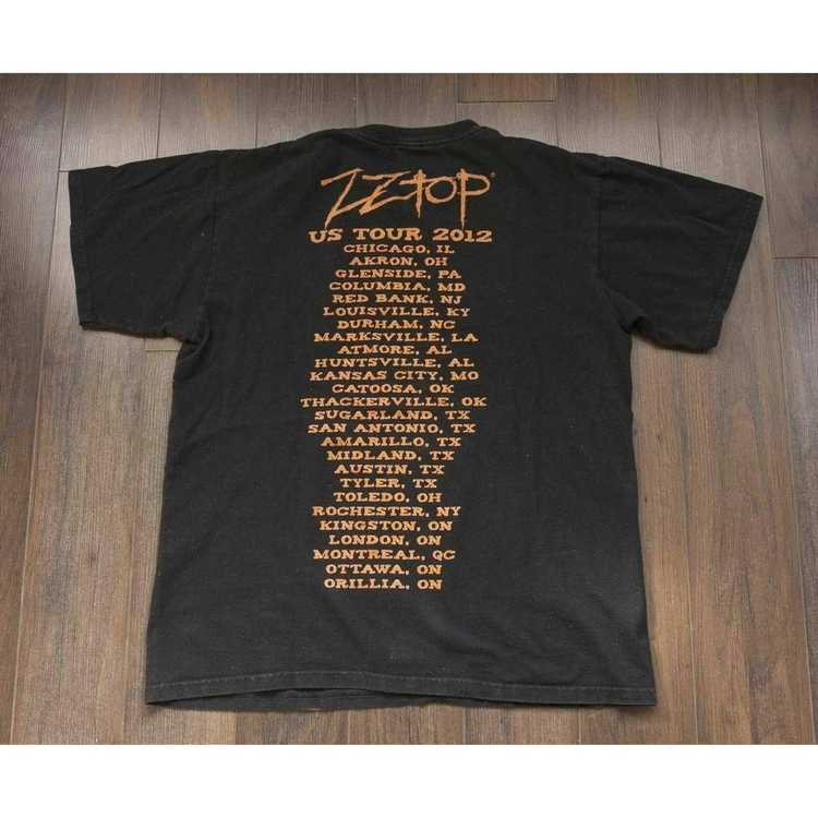 Anvil × Band Tees × Rock T Shirt ZZ Top T Shirt 2… - image 3