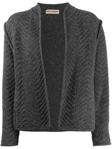 Issey Miyake Pre-Owned 1980s open front cardigan -