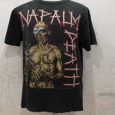 Band Tees × Rock T Shirt × Vintage vintage napalm… - image 1