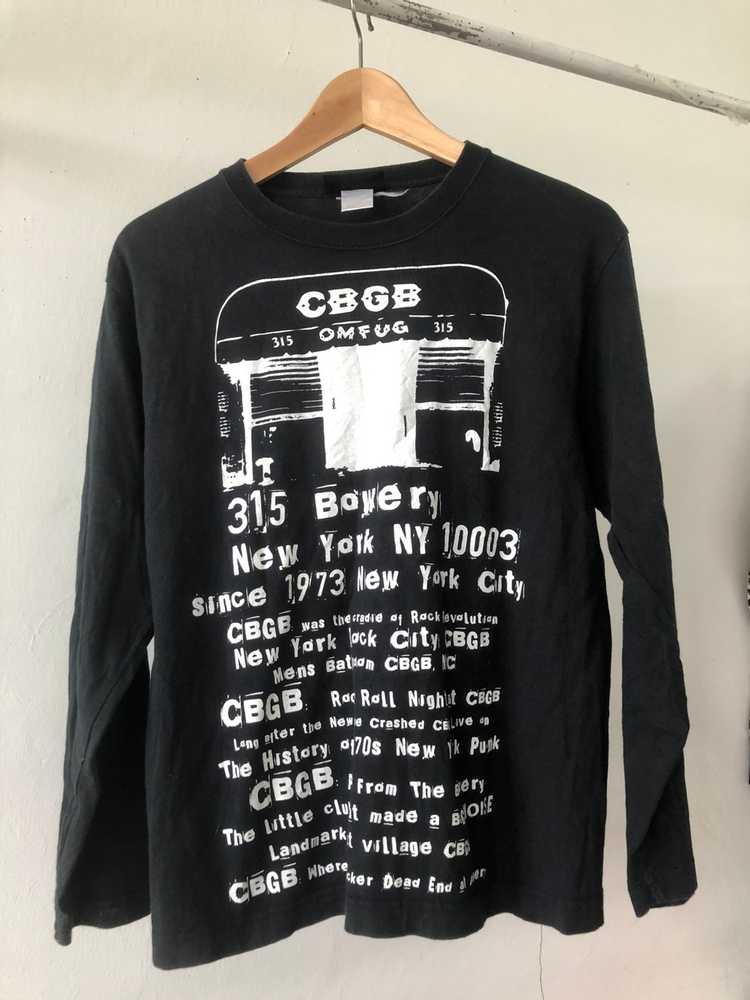 Rock T Shirt × Streetwear CBGB LONG SLEEVE SHIRT - image 2