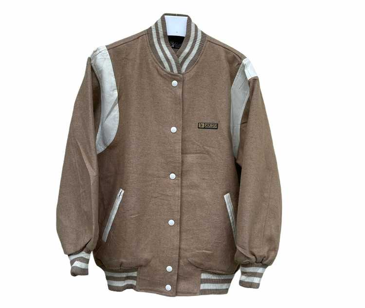 Japanese Brand × Varsity Jacket CHARGE ARNOLD PAL… - image 1
