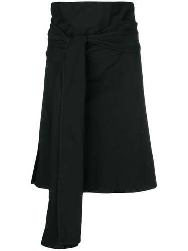 Romeo Gigli Pre-Owned knot detail wrapped skirt -