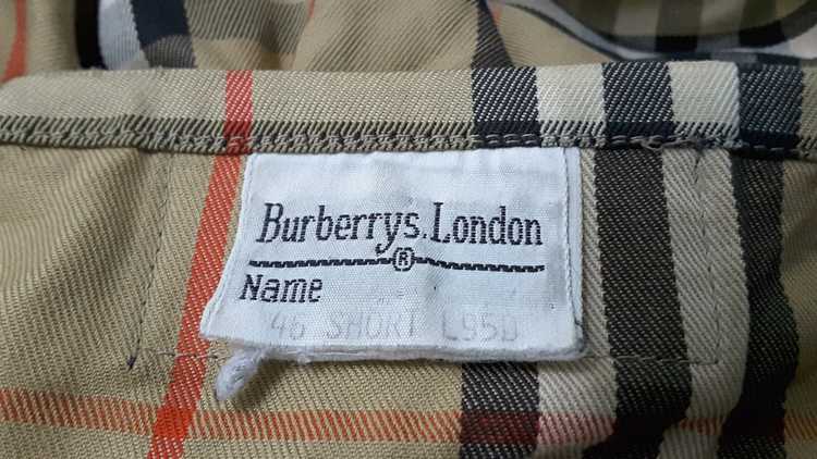 Burberry × Vintage VTG BURBERRYS LONDON MENS SHOR… - image 6