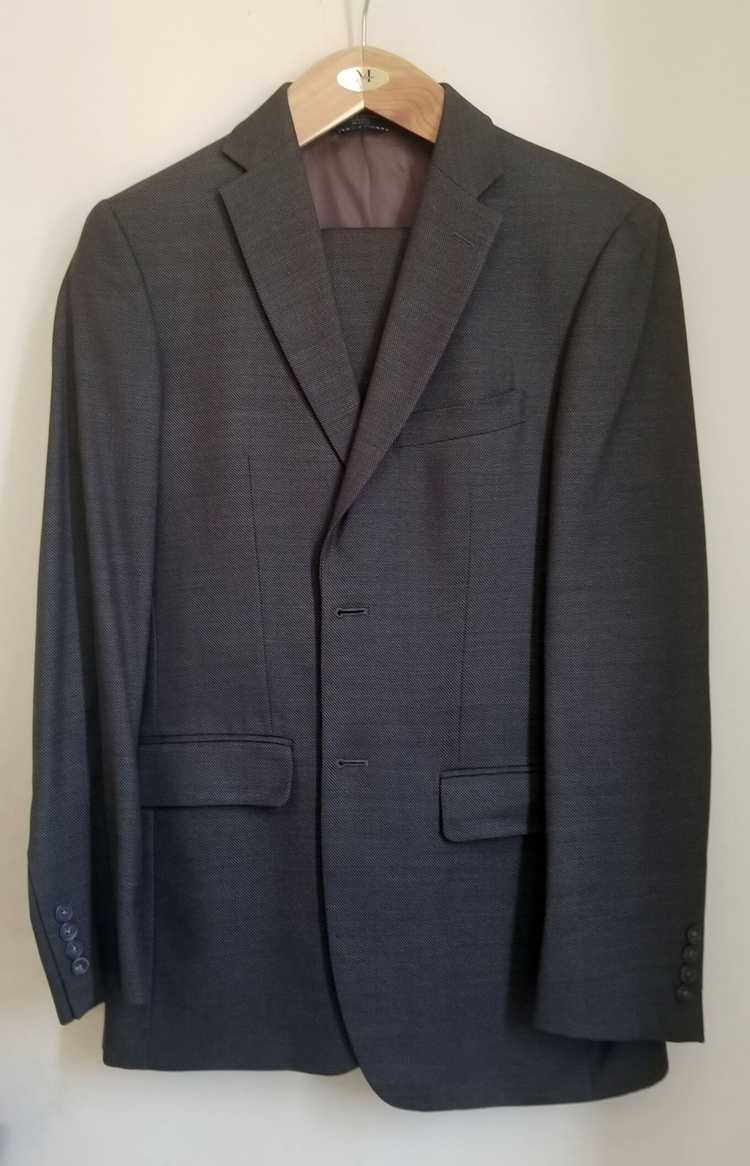 Tommy Hilfiger Brown Textured Slim Fit Suit - image 1