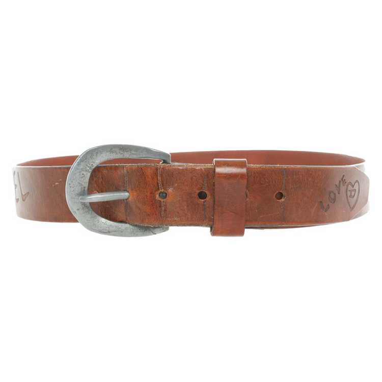 Diesel Belt Leather in Brown - Gem