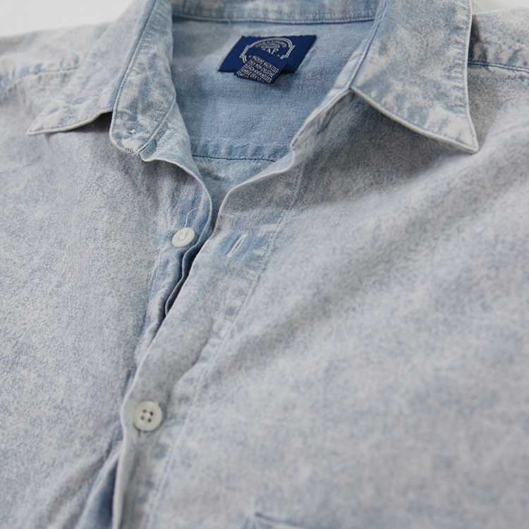 Gap Vintage 90s Gap stone wash button up shirt me… - image 5