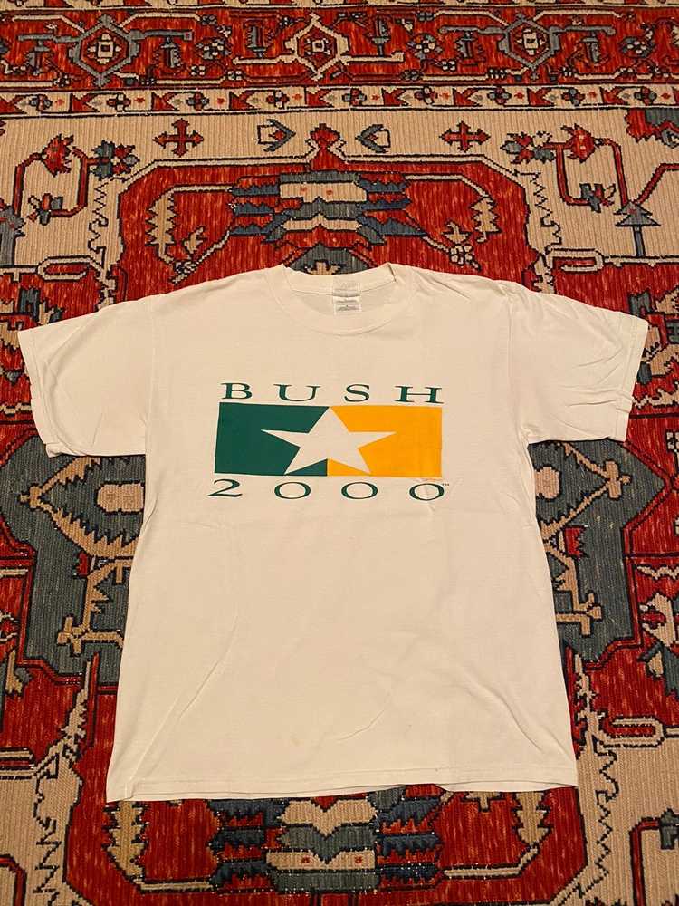 Vintage 1999 Bush 2000 “Sic ‘Em George” T-shirt - image 1