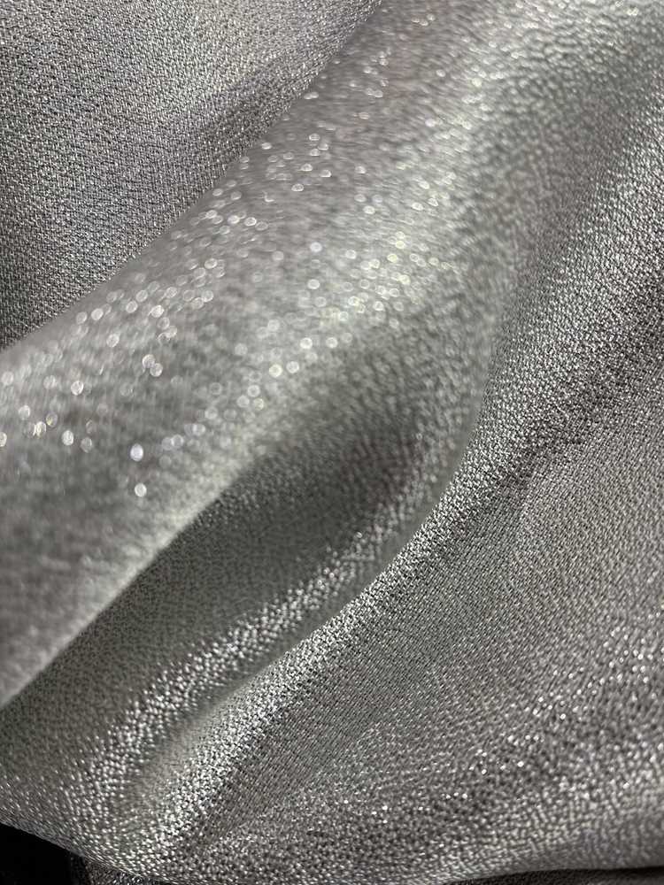 60s Dress Black Polka Dot Over Silver Lurex Sheath - image 5