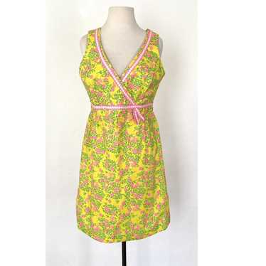 Vintage 1960s Lilly Pulitzer Yellow & Pink Dress - image 1