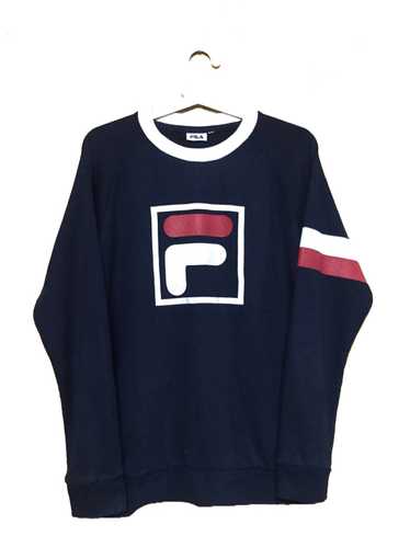 Fila × Sportswear × Vintage Sweatshirt Fila Box Lo