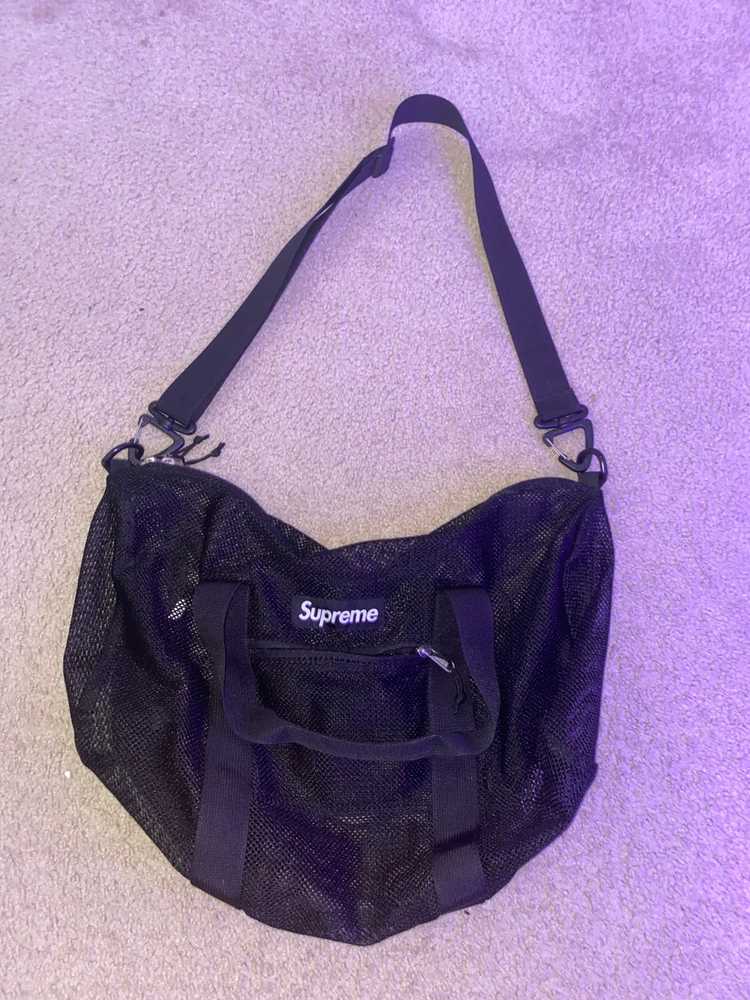 supreme ss20 shoulder bag black