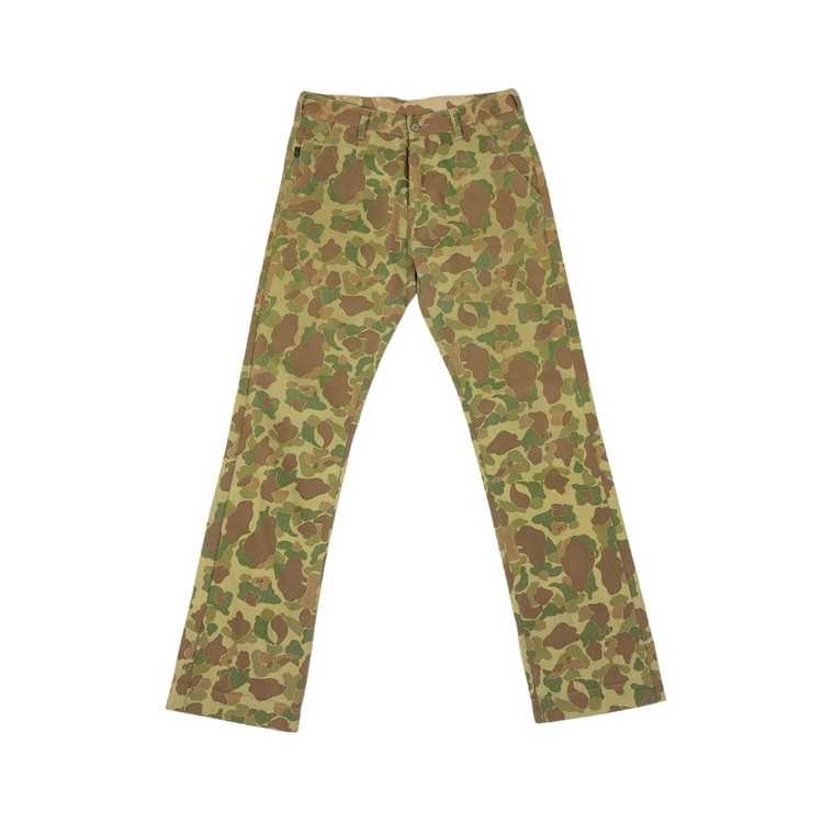 Japanese Brand Duck Camouflage, Dragon Spiral Pant - Gem