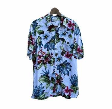 Hawaiian Shirt × Japanese Brand RESTORATION Hawai… - image 1