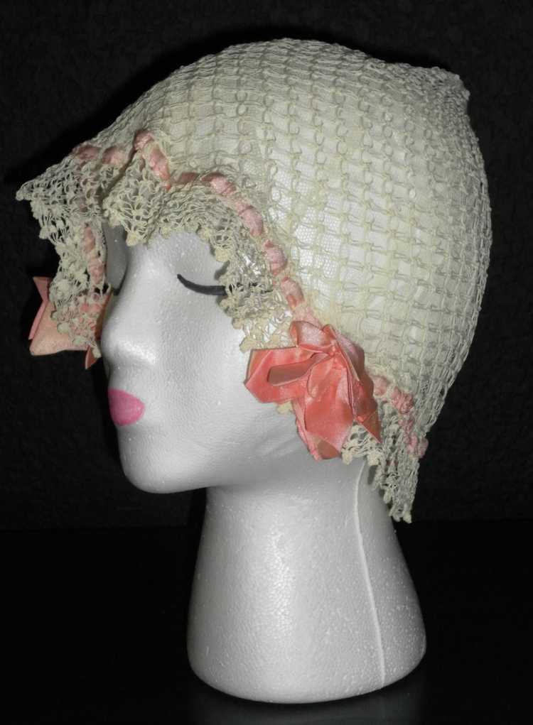 Adorable Vintage Early 1900's Victorian Crochet &… - image 3