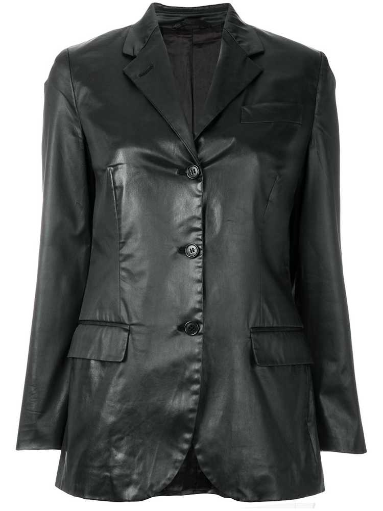 Helmut Lang Pre-Owned notched lapel buttoned jack… - image 1