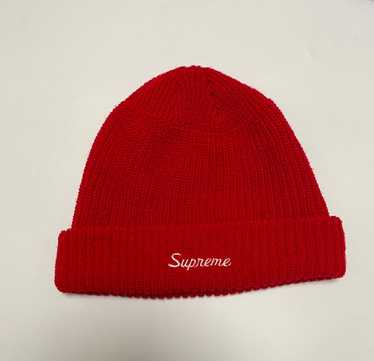 Supreme Reflective Loose Gauge Beanie Red