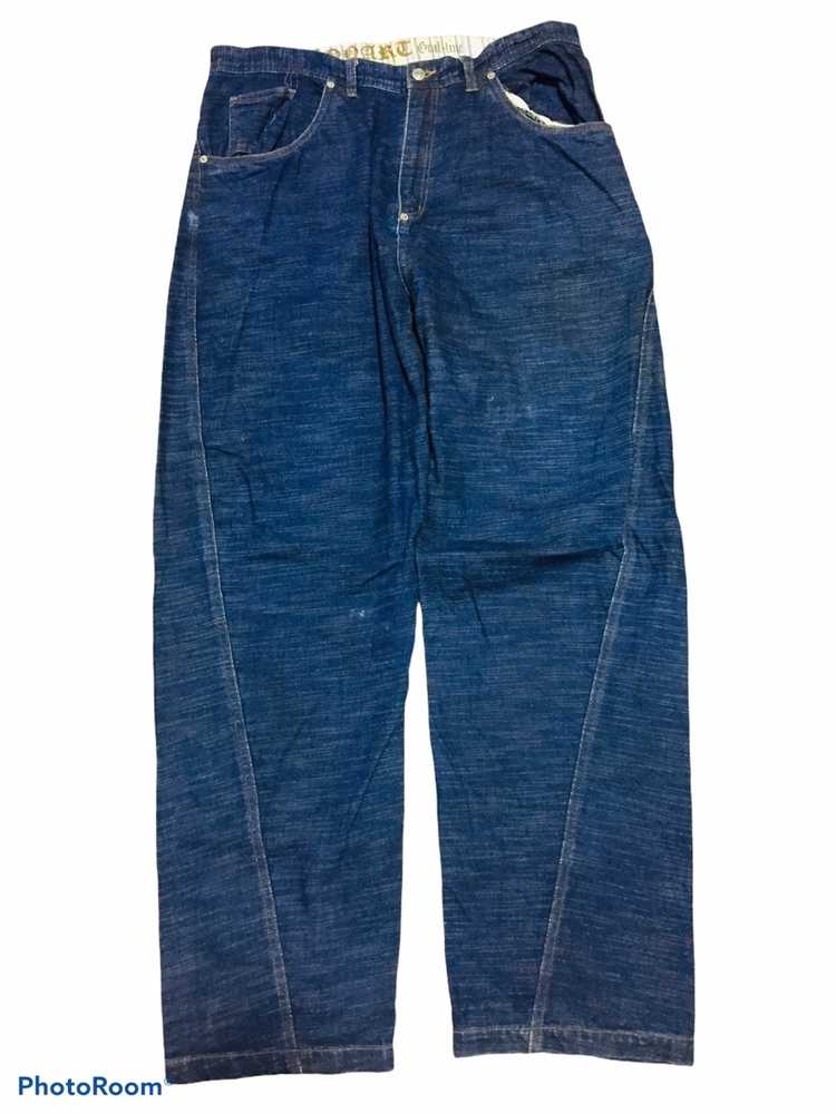 Jean en denim décoloré - Prêt-à-porter de luxe