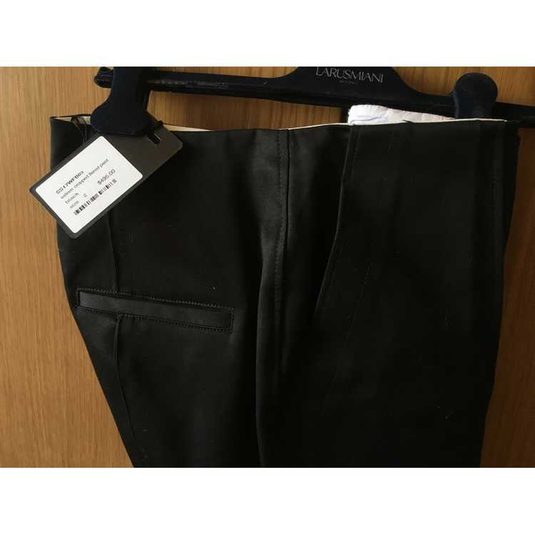 Bassike Trousers Cotton in Black - image 3