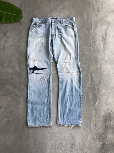 Black Label × Burberry Vintage Burberry Jeans Deni