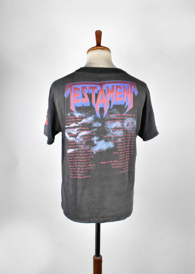 Vintage 1990 TESTAMENT Tour T-Shirt - image 2
