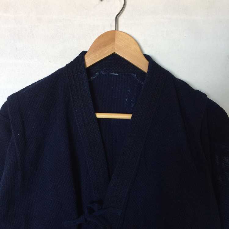 Kimono Japan Dragon RARE KIMONO INDIGO JAPAN TRAD… - image 3