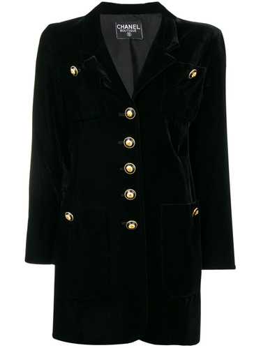 Chanel Pre-Owned 1990's nautical jacket - Black