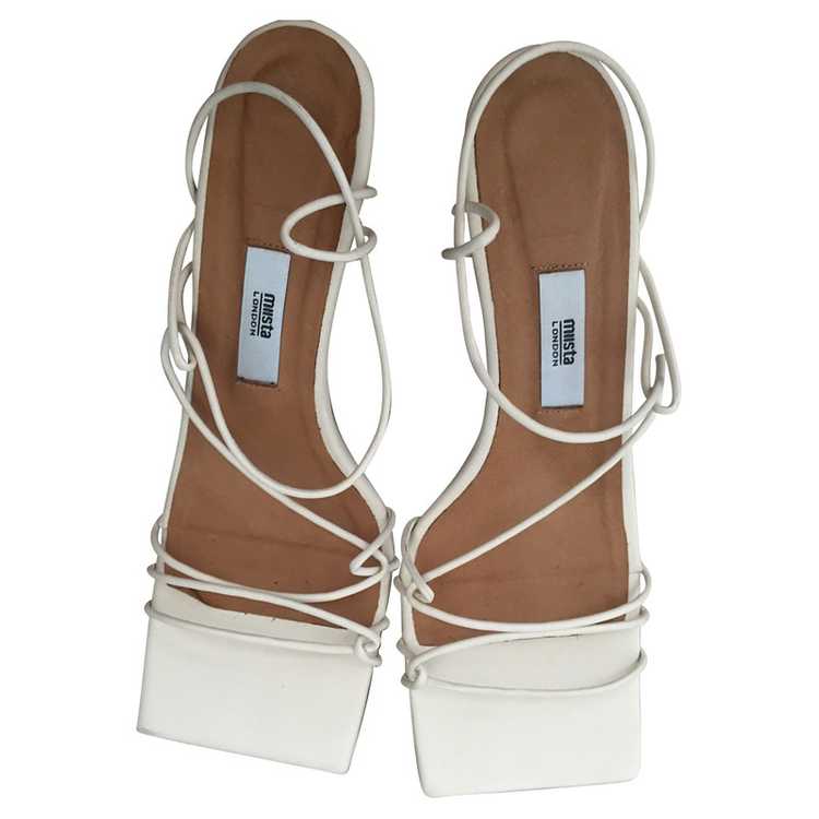 Miista Sandals Leather in White - image 1