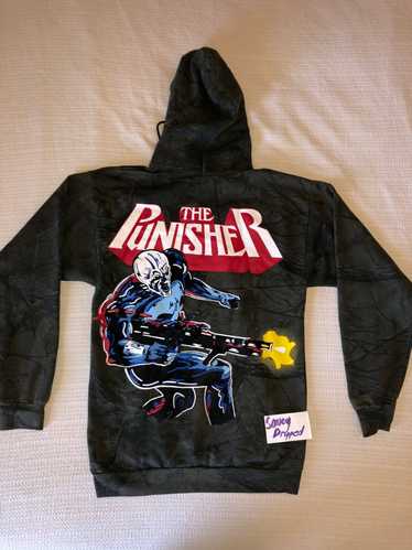 Warren Lotas Punisher Red Cloud Hoodie Size Medium