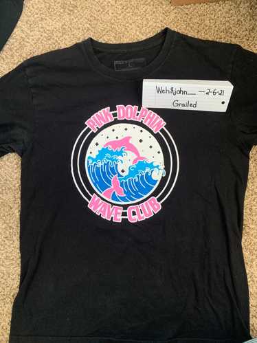 Pink Dolphin Pink dolphin “wave club” tee - image 1